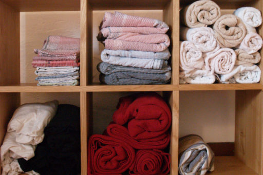 Badzimmer Textilien für 4-Bett Zimmer