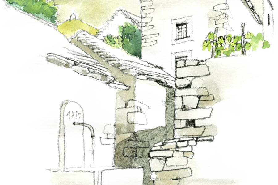 Acquarelli per Corippo