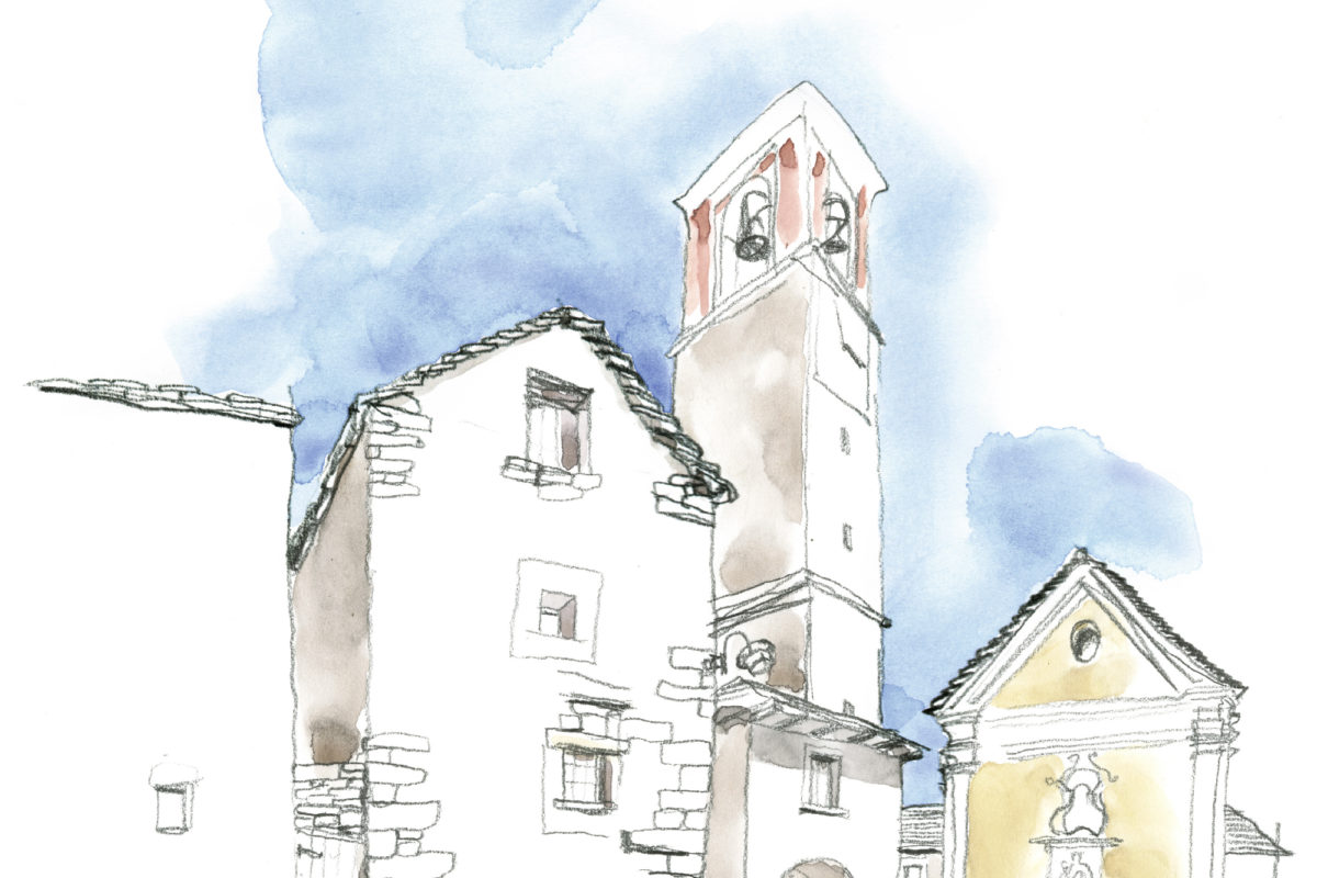 Acquarelli per Corippo