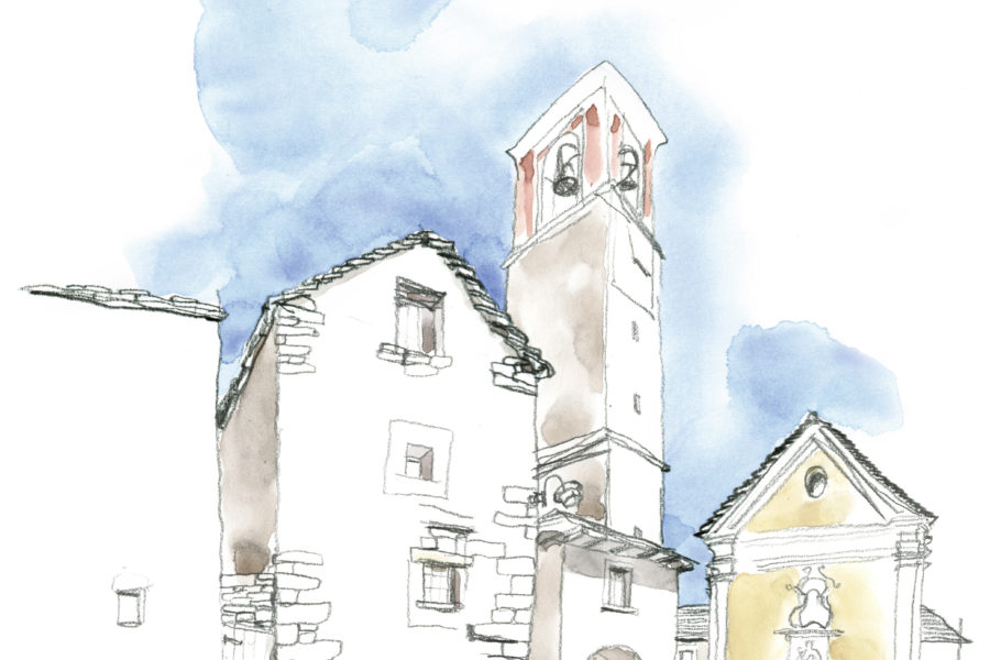 Acquarelli per Corippo