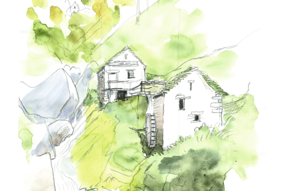 Acquarelli per Corippo