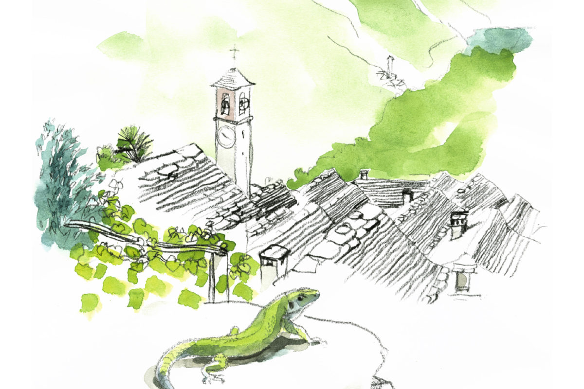 Acquarelli per Corippo