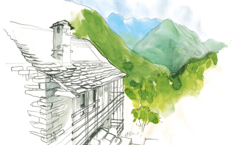 Acquarelli per Corippo