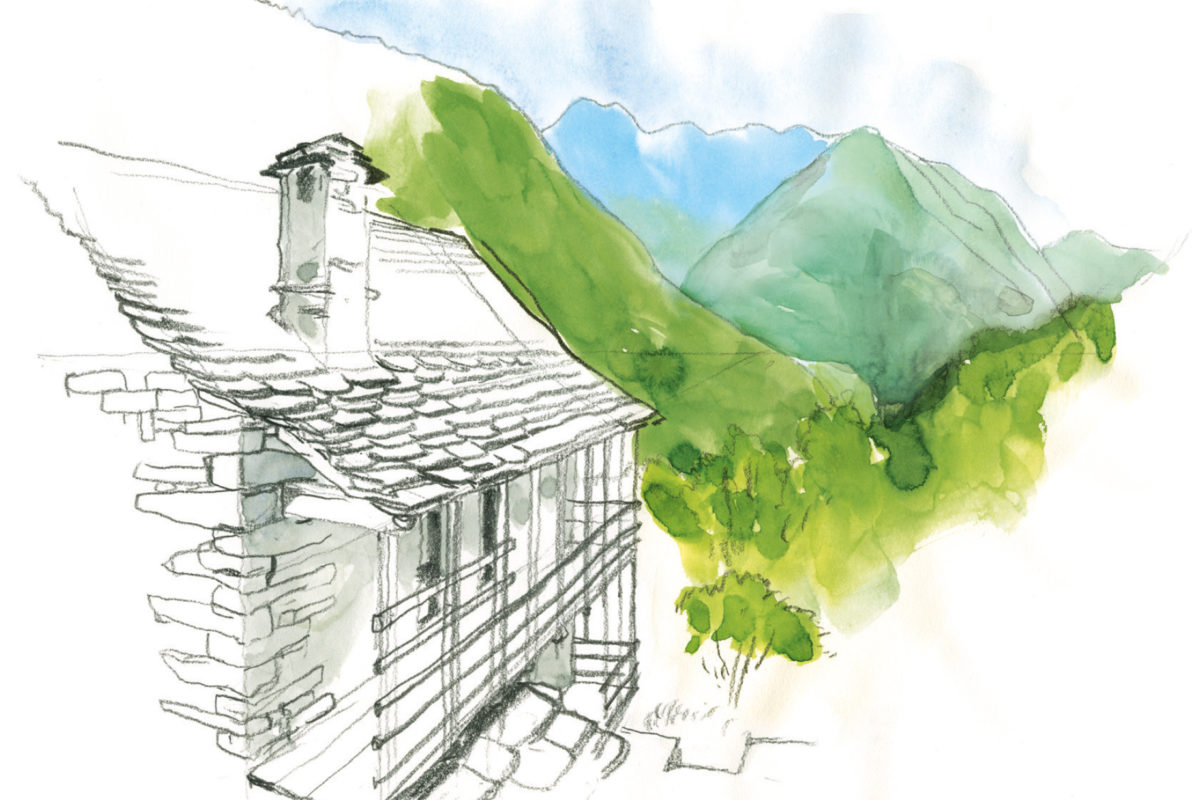 Acquarelli per Corippo