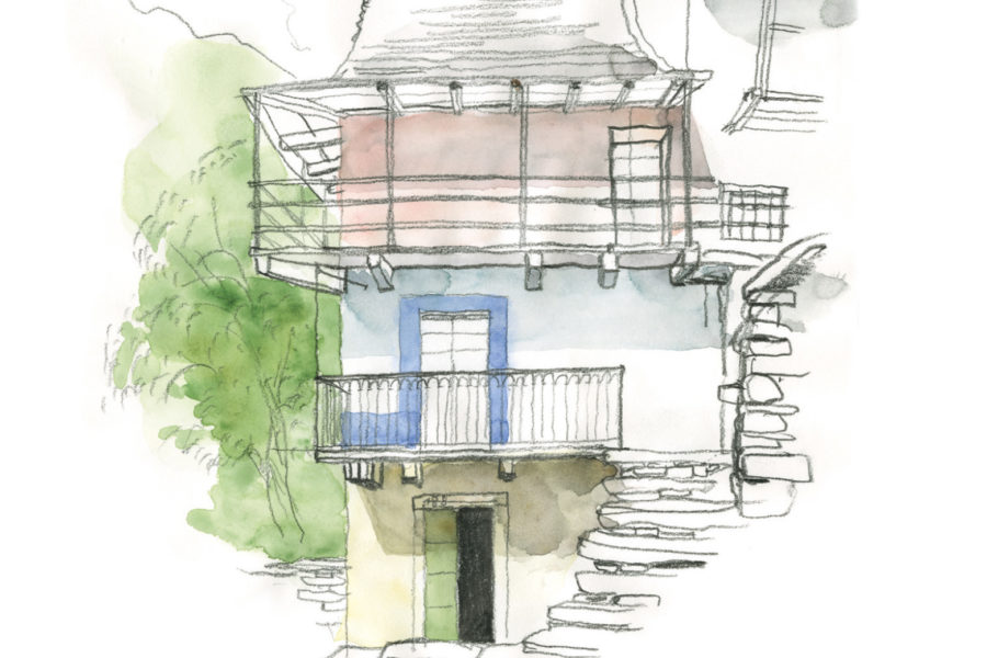 Acquarelli per Corippo