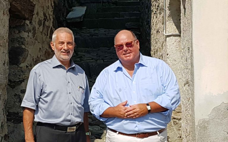 L’ambassadeur des États-Unis en visite à Corippo