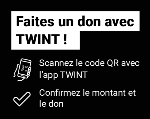 Donate now with TWINT