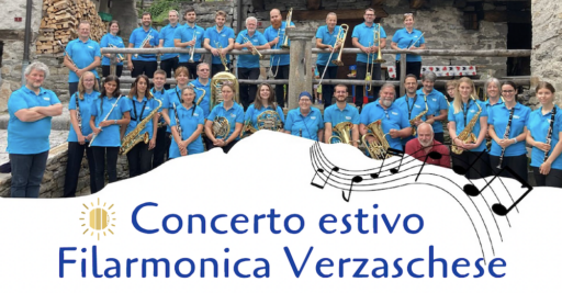 Parte da Corippo la rassegna della Filarmonica Verzaschese diretta dal maestro Andrea Cupia